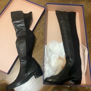 Stuart Weitzman brand new over the knee black boots size 8!
